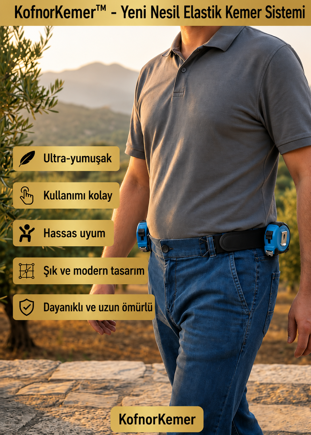 KofnoKemer Quick-Lock - Tokasız, Baskısız, Kusursuz